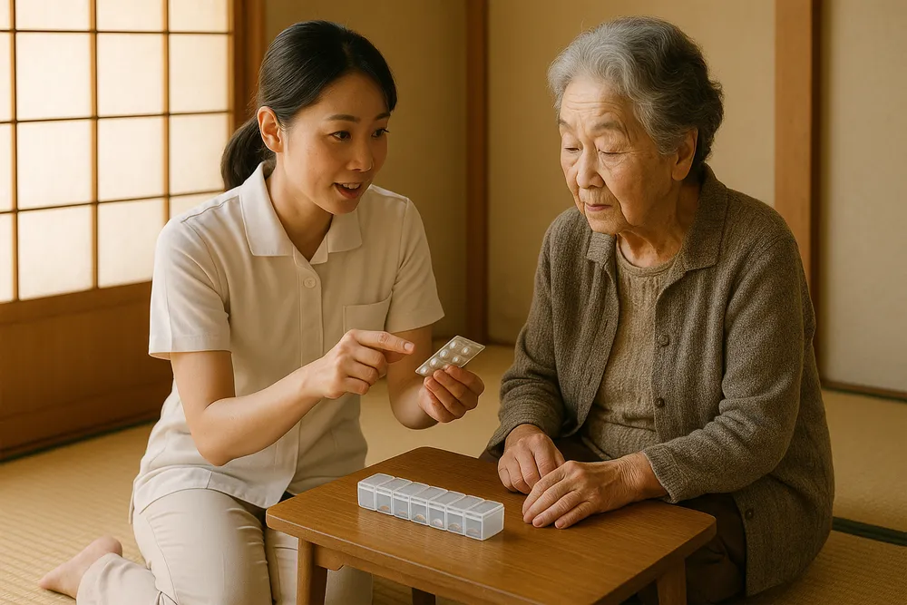 「薬飲んだ？」ってもう聞かない！高齢の親の飲み忘れ防止策